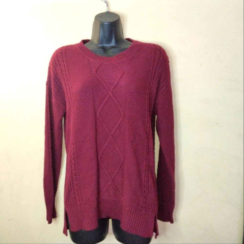 41 Hawthorn Single Cable Knit Tunic Sweater Size XS